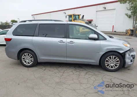 2015 Toyota Sienna Xle 8 Passenger из США, поврежденный, VIN 5TDYK3DC6FS537271